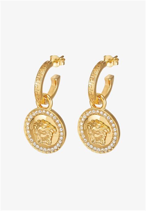 versace oorbellen|versace earrings for women.